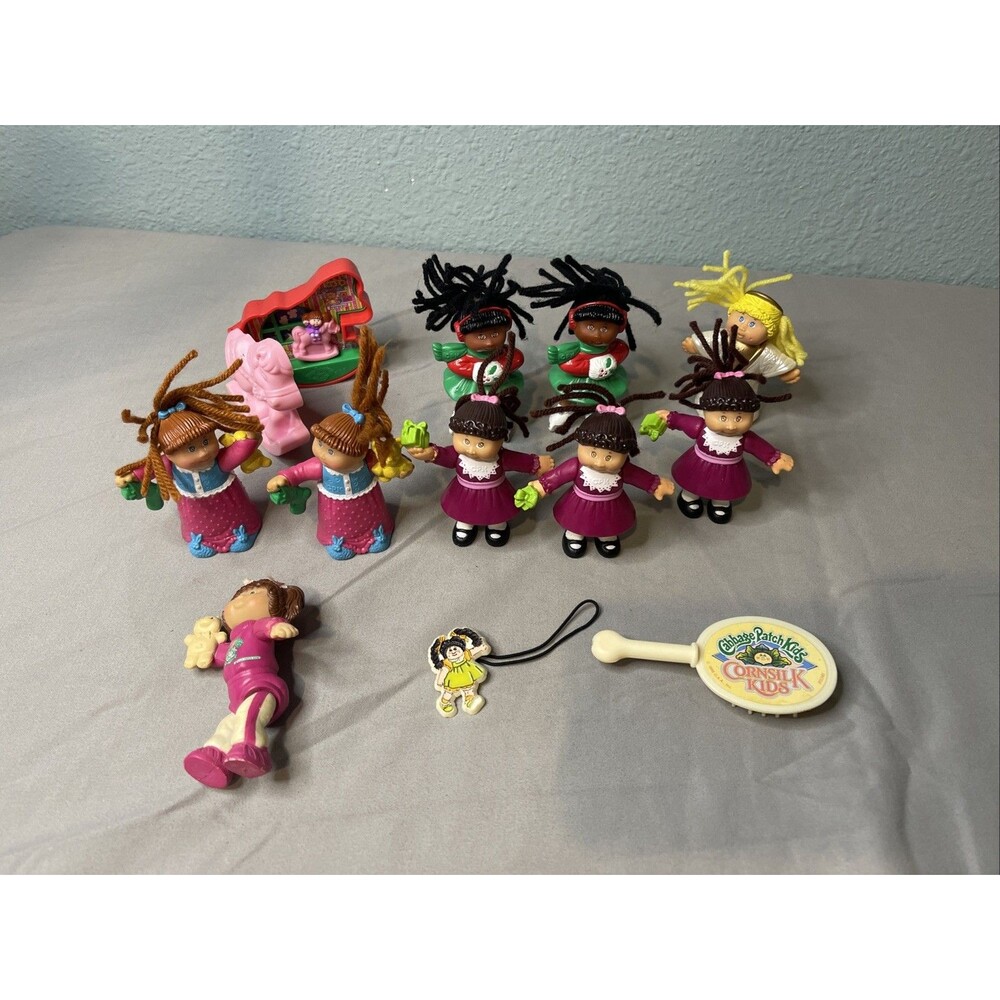 Cabbage Patch Kids Vintage Toys 80s and 90s Lot 12 Items